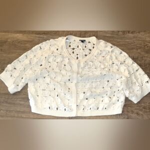 Torrid White Lace Cardigan Bolero And White Cardigan